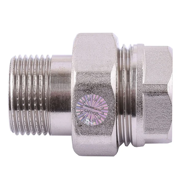 Сгон-американка прямая нмкелированная Quality Professional Ø 1/2" внутр.- наруж. резьба (QP160)